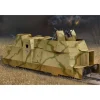 Maquette véhicule militaire : Wagon blindé allemand BP42 avec canon et flak - Hobby Boss