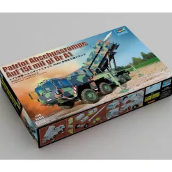Maquette véhicule militaire : Patriot Abschussrampe Auf 15t mil gl Br A1 - Trumpeter