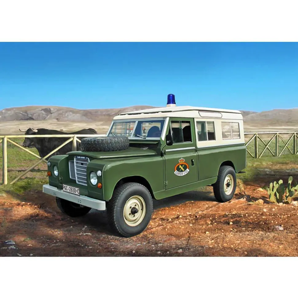 Maquette véhicule militaire : Land Rover Series III 109 - Italeri