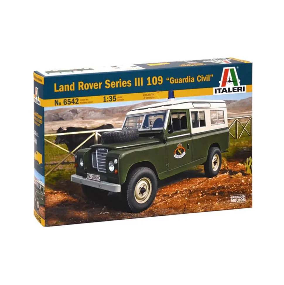 Maquette véhicule militaire : Land Rover Series III 109 - Italeri