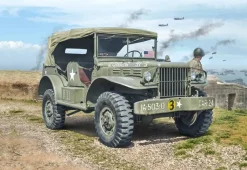 Maquette véhicule militaire : Voiture de commandement WC-56/57 - Italeri