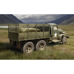 Maquette véhicule militaire : Camion de fret de bois US GMC CCKW-352 - Hobby Boss