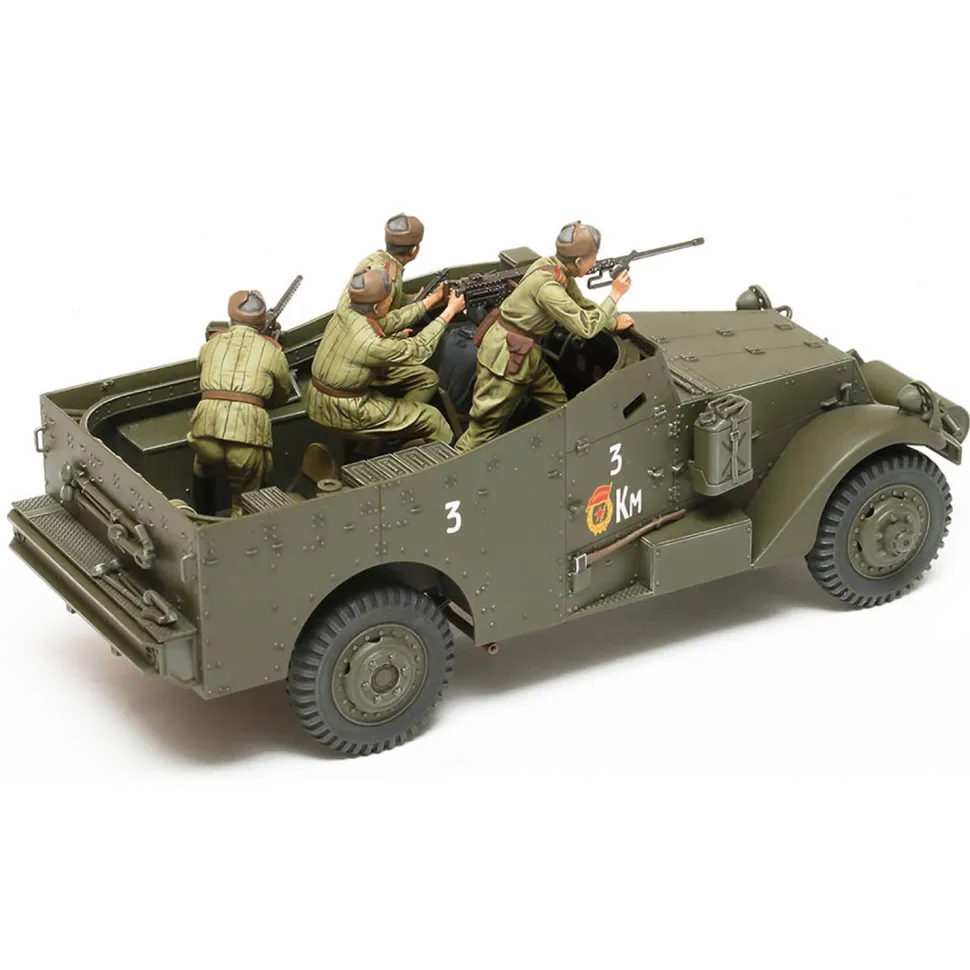Maquette véhicule militaire : M3A1 Scout Car - Tamiya