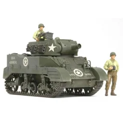 Maquette véhicule militaire : Obusier US M8 et figurines - Tamiya
