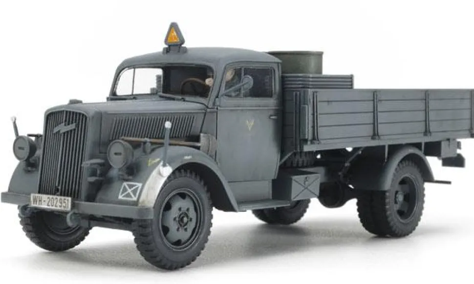 Maquette véhicule militaire : Camion Allemand 3 Tonnes - Tamiya
