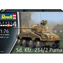 Maquette véhicule militraire : Sd.Kfz. 234/2 Puma - Revell