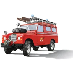 Maquette véhicule pompiers : Land Rover Pompiers - Italeri