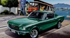 Maquette voiture : 1965 Ford Mustang 2+2 Fastback - Revell