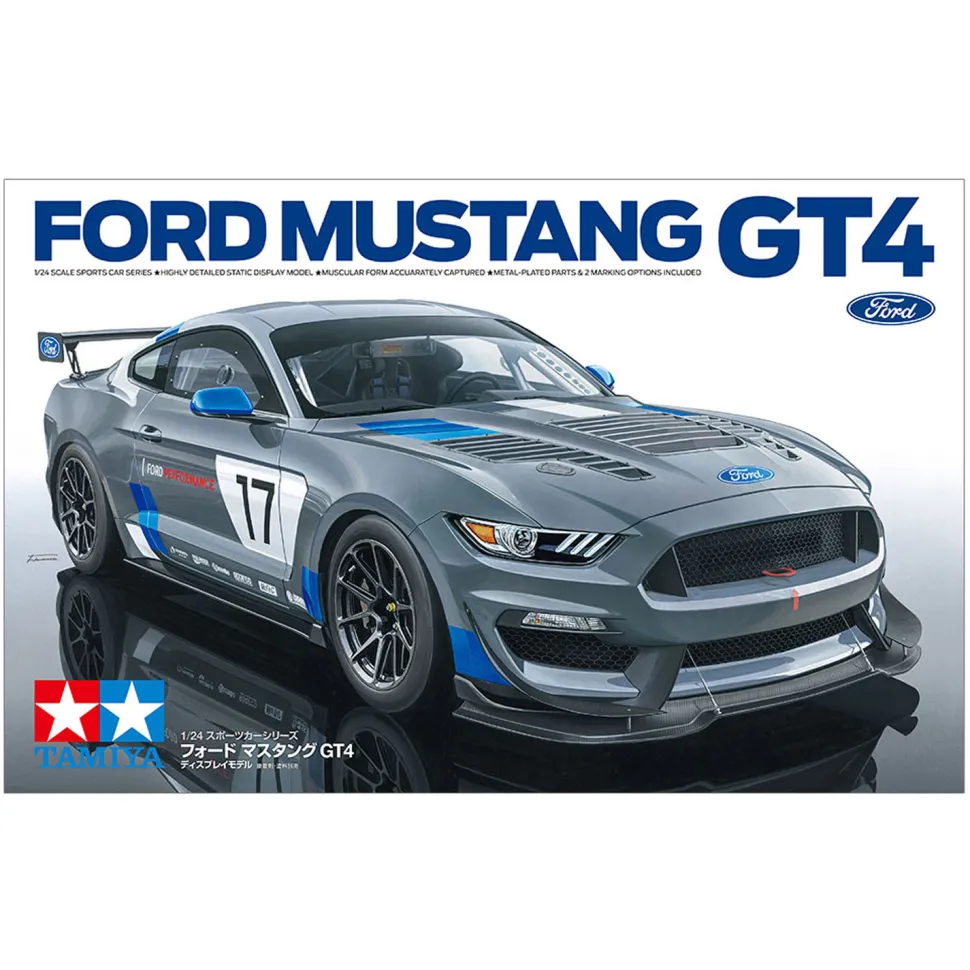 Maquette voiture : Ford Mustang GT4 - Tamiya