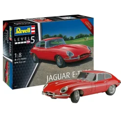 Maquette voiture : Jaguar E-type (coupé) 1:8 - Revell