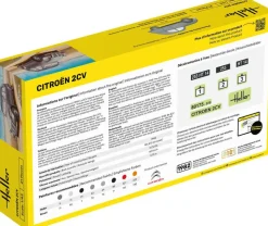 Maquette voiture : Kit : Citroën 2 CV - Heller