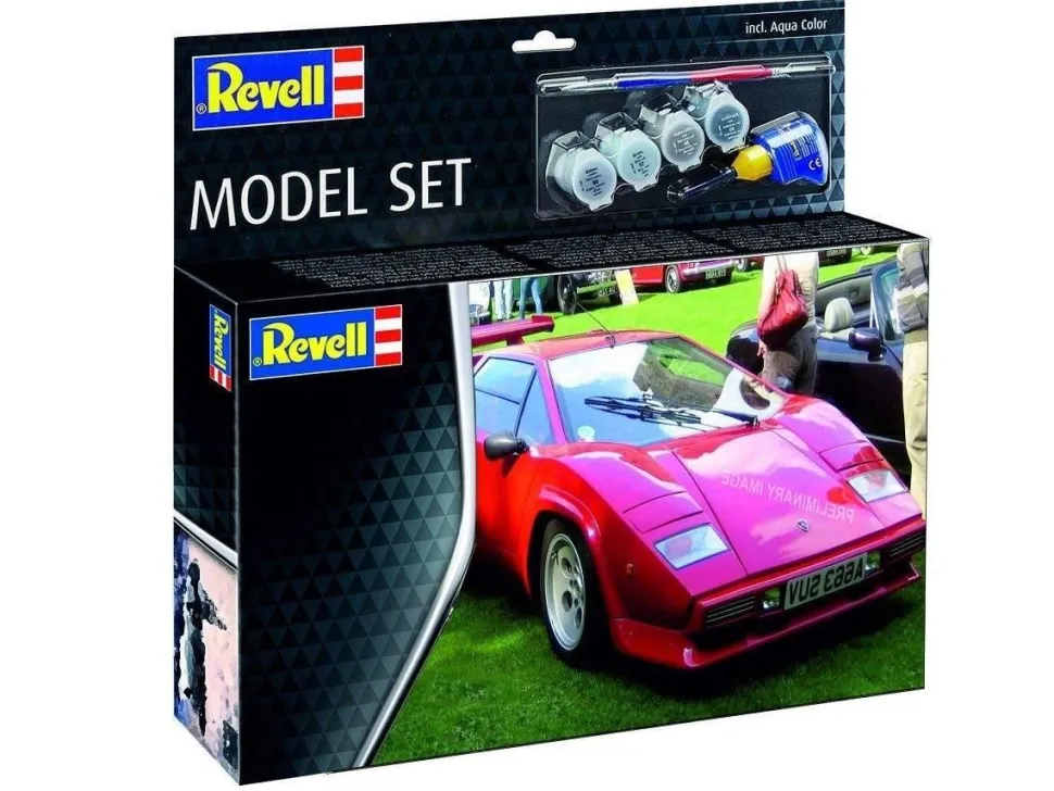 Maquette voiture : Lamborghini Countach LP500S - Revell