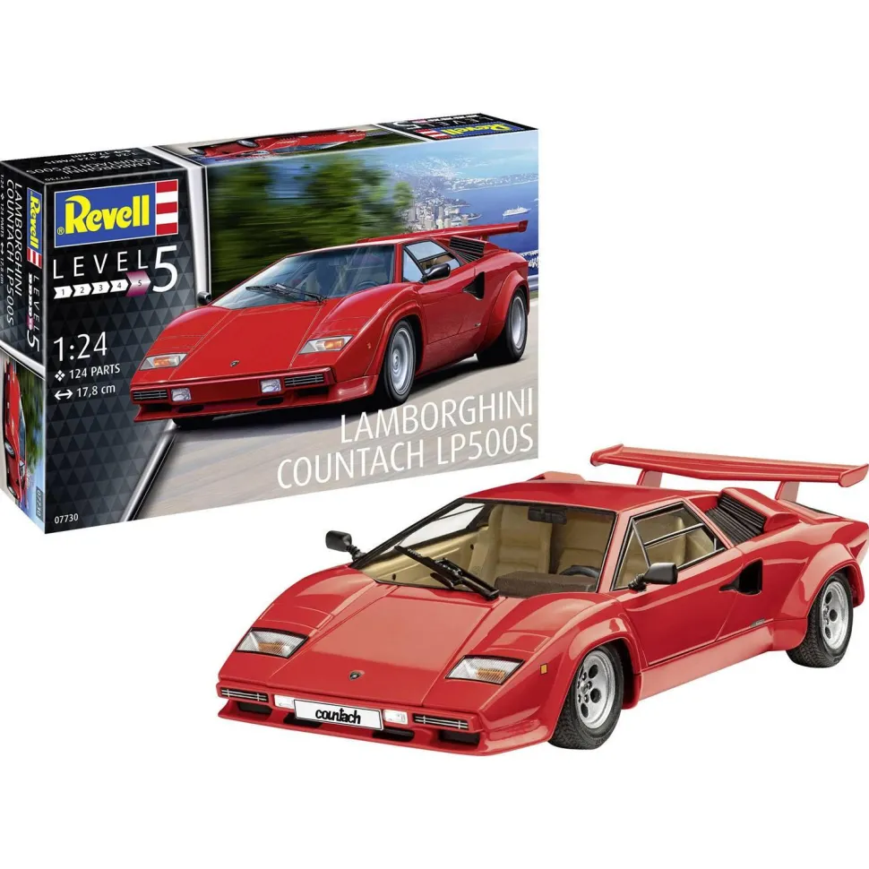 Maquette voiture : Lamborghini Countach LP500S - Revell