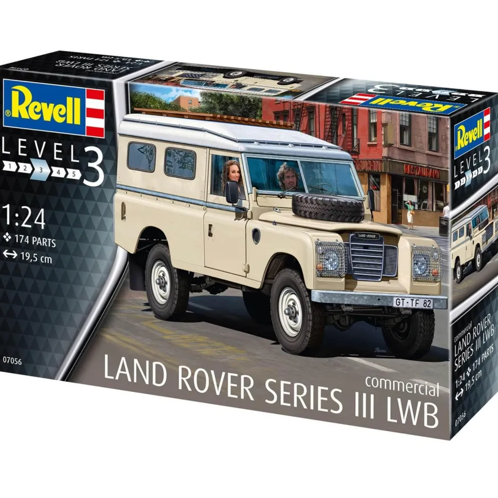 Maquette voiture : Land Rover Series III LWB - Revell