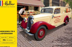 Maquette voiture : Mercedes 170 V Lieferwagen - Heller