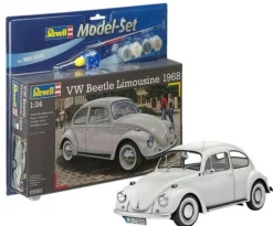 Maquette voiture : Model Set : Coccinelle VW 1968 (Limousine) - Revell