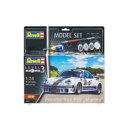 Maquette voiture : Model Set : Porsche 934 RSR Martini - Revell