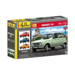 Maquette Voiture : Renault 4L - Heller