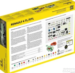 Maquette Voiture : Renault 4L - Heller