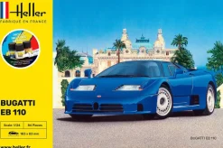Maquette voiture : Starter Kit : Bugatti Eb 110 - Heller