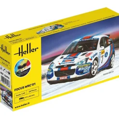 Maquette Voiture : STARTER KIT- Focus WRC'01 - Heller