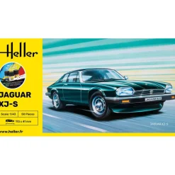 Maquette voiture : Starter kit : Jaguar XJS - Heller