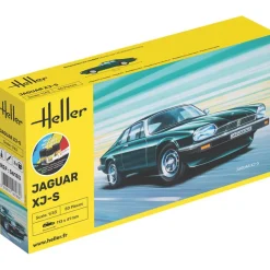 Maquette voiture : Starter kit : Jaguar XJS - Heller