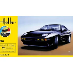 Maquette Voiture : STARTER KIT- Porsche 928 - Heller