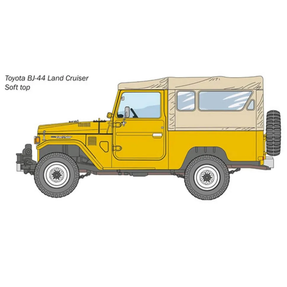 Maquette voiture : Toyota Bj-44 Land Cruiser - Italeri