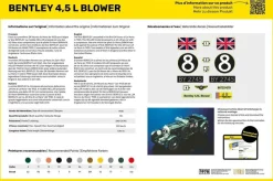 Maquette voiture : Bentley 4.5 L Blower - Heller