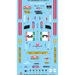 Maquette voiture :Fiat 131 Abarth Rally OlioFiat - Italeri