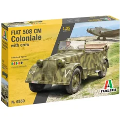 Maquette Voiture Militaire : Fiat 508 CM Coloniale - Italeri