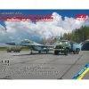 Maquettes Aérodrome militaire soviétique des années 1980 : MIG29, APA-50M (ZiL-131), ATZ-5 SovPAG-14 - ICM