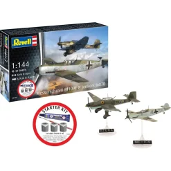 Maquettes Avions : Starter Kit : Messerschmitt Bf109E et Ju87B Stuka - Revell
