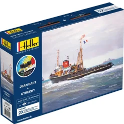 Maquettes bateaux : Starter Kit : Jean Bart et Utrecht Twinset - Heller