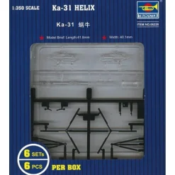 Maquettes hélicoptères : Set mini hélicoptères KA-31 Helix - Trumpeter