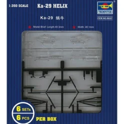 Maquettes hélicoptères : Set 6 mini KA-29 Helix - Trumpeter
