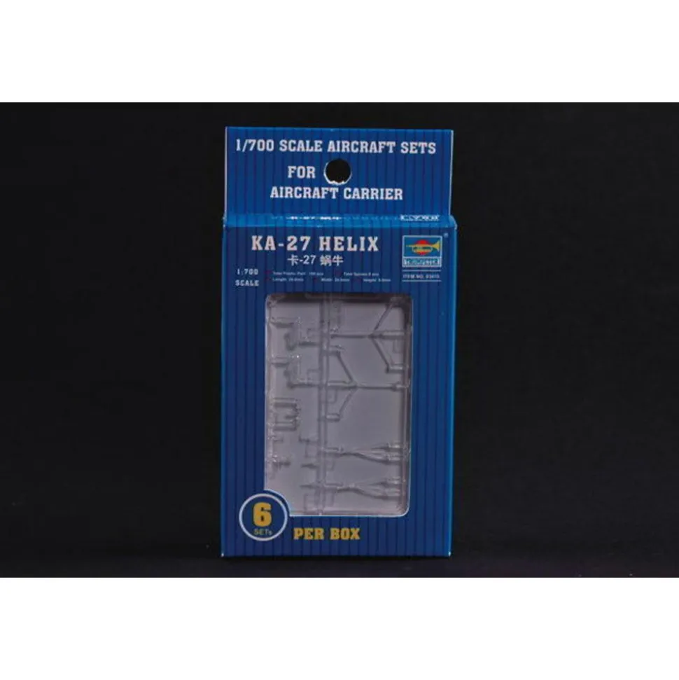 Maquettes hélicoptères : Set 12 pièces Kamow Ka-27 Helix - Trumpeter