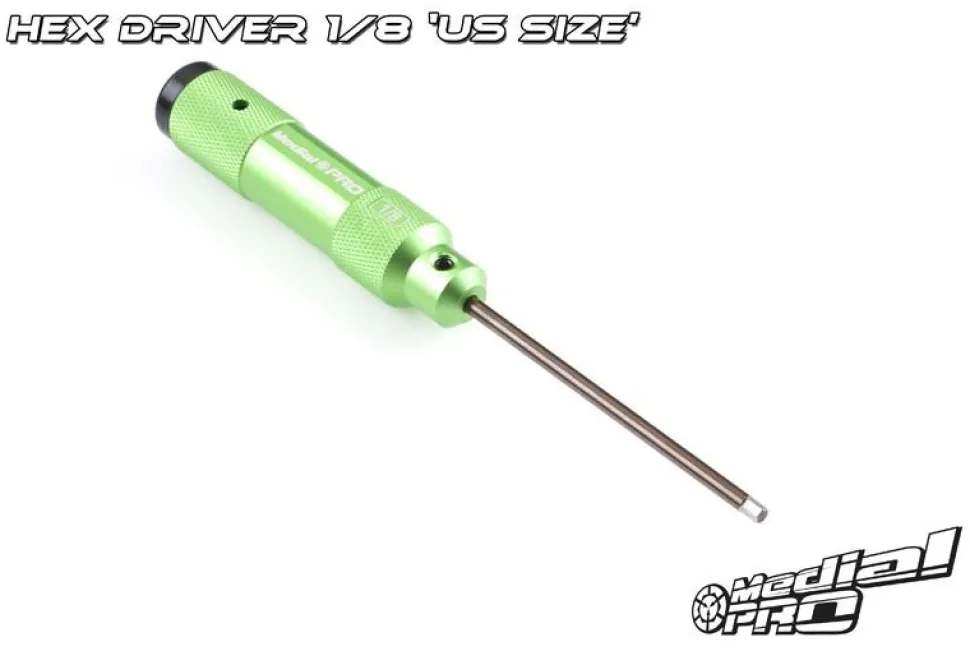 MEDIAL PRO XP TOOLS Hex Driver US 1/8" Medial Pro - Medial Pro