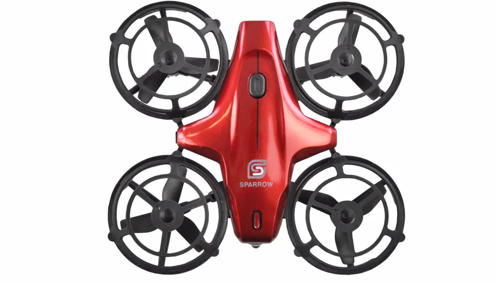 Mini Drone Sparrow Rouge Avec Controle Par Capteur Manuel - Amewi