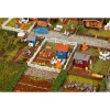 Modelisme N : Set jardin ouvrier 2 - Faller