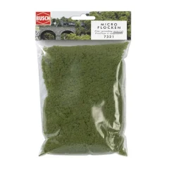 Modélisme : Matériel de flocage : Végétation - Micro-mousse - Busch