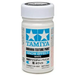 Modélisme : Peinture Effet Sol Neige - Tamiya