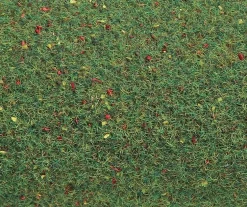 Modélisme : Végétation : Plaque de terrain : Prairie fleurie grande taille - Faller