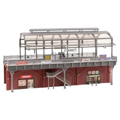 Modélisme ferroviaire HO : Station de RER - Faller