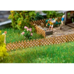Modélisme HO : 3 clôtures de jardin - Faller