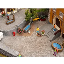 Modélisme HO : 3 Fontaines de village - Faller