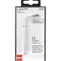 Modélisme HO : Accessoires de décor : Réverbère moderne - Busch