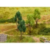 Modélisme HO : Assortiment de 4 arbres - Faller