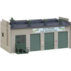 Modélisme HO : Atelier de Camions - Faller